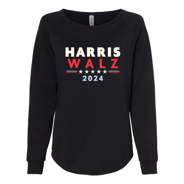 Harris Walz 2024 Election Womens California Wash Sweatshirt