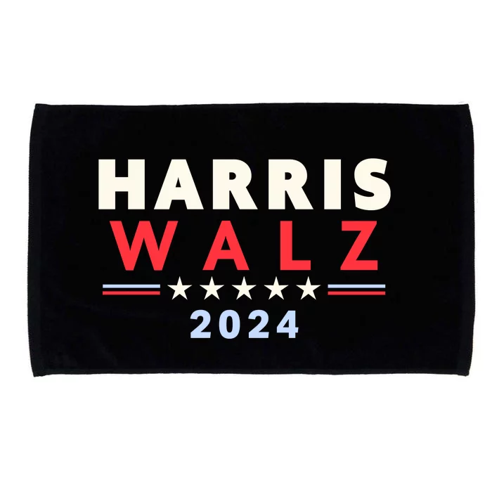 Harris Walz 2024 Election Microfiber Hand Towel