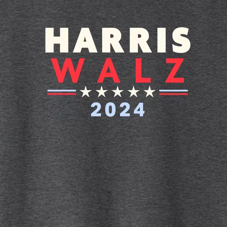 Harris Walz 2024 Election Women's Crop Top Tee