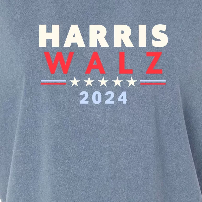 Harris Walz 2024 Election Garment-Dyed Women's Muscle Tee