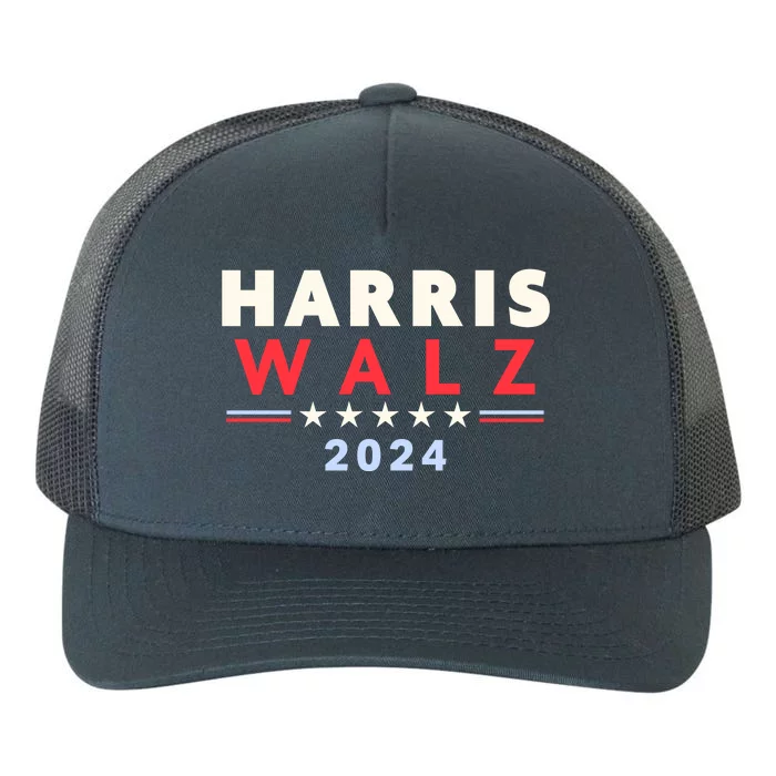 Harris Walz 2024 Election Yupoong Adult 5-Panel Trucker Hat