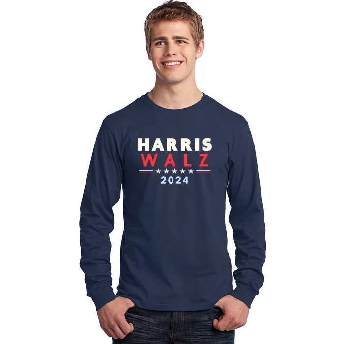 Harris Walz 2024 Election Long Sleeve Shirt