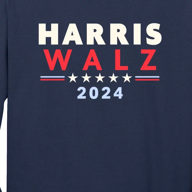 Harris Walz 2024 Election Long Sleeve Shirt