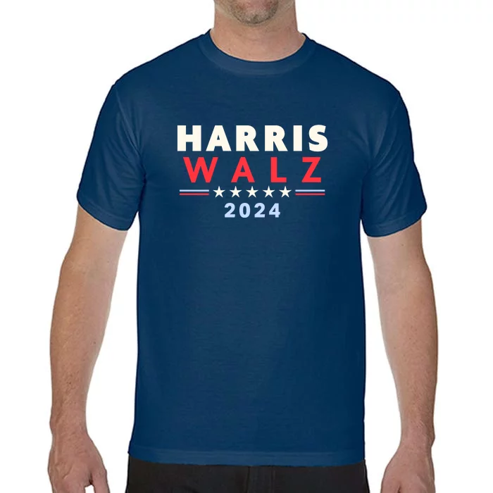 Harris Walz 2024 Election Comfort Colors T-Shirt