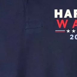 Harris Walz 2024 Election Softstyle Adult Sport Polo