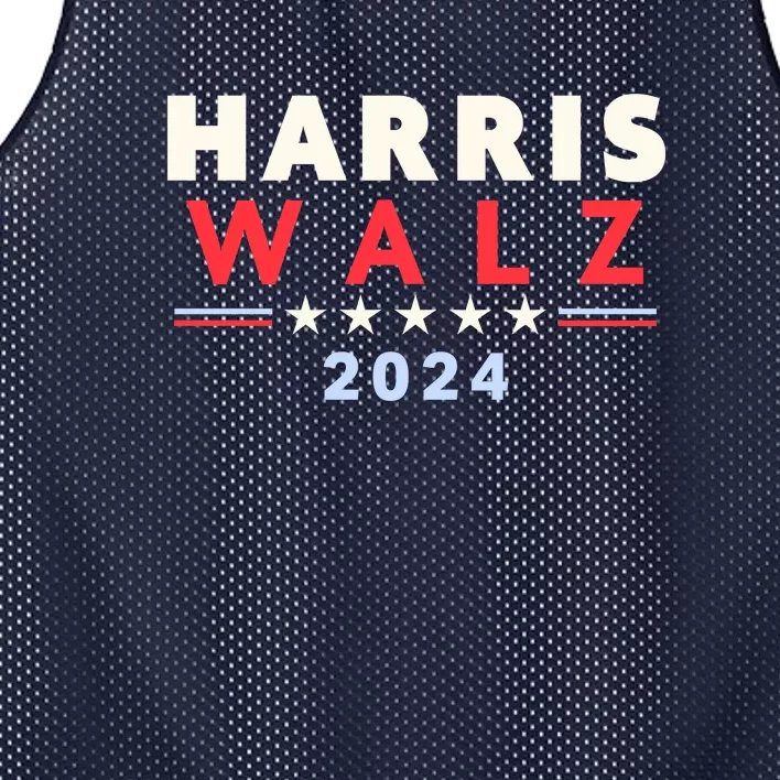 Harris Walz 2024 Election Mesh Reversible Basketball Jersey Tank