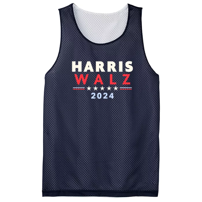 Harris Walz 2024 Election Mesh Reversible Basketball Jersey Tank