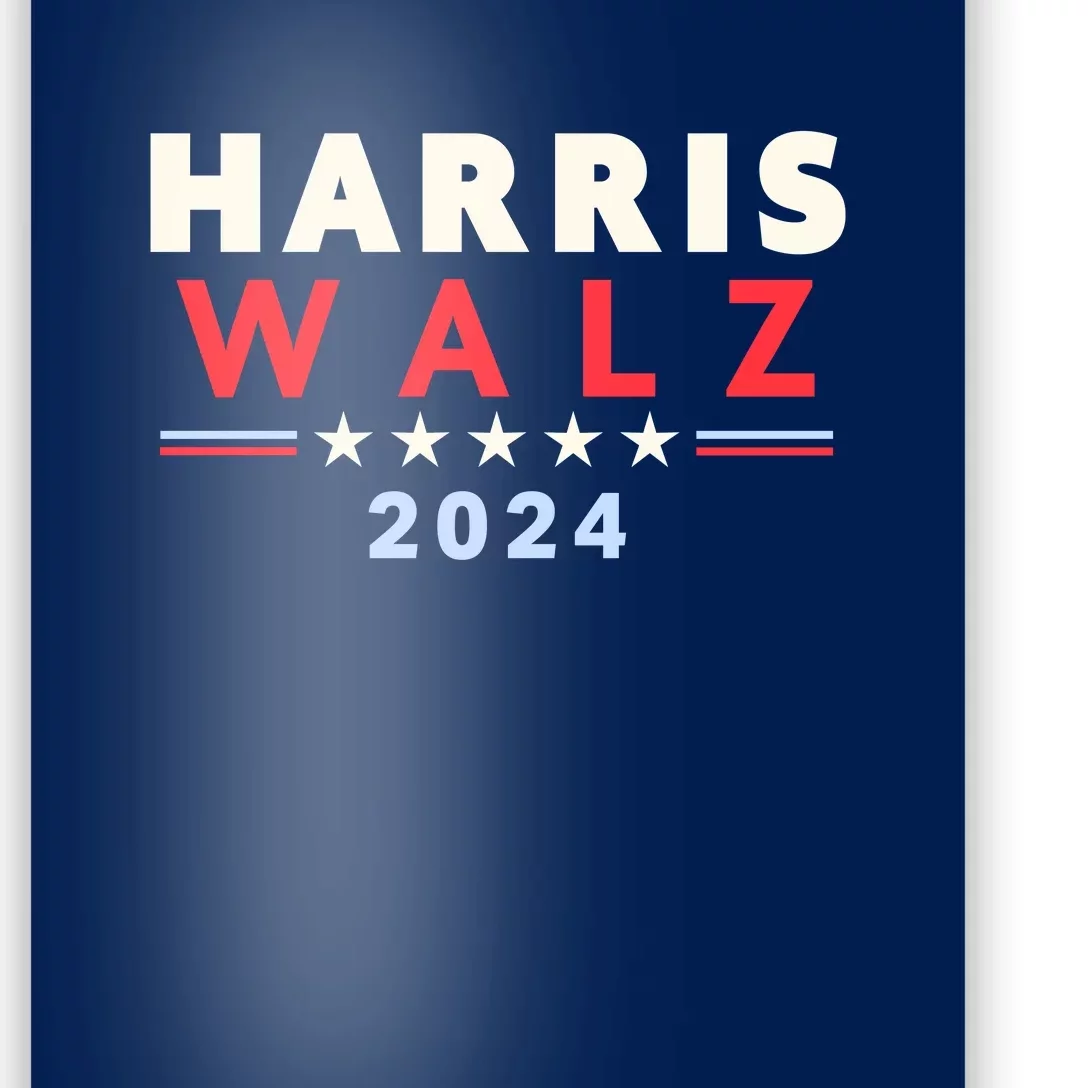 Harris Walz 2024 Election Poster