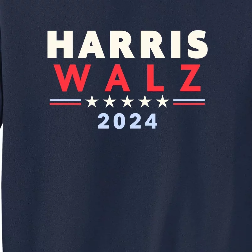 Harris Walz 2024 Election Tall Sweatshirt