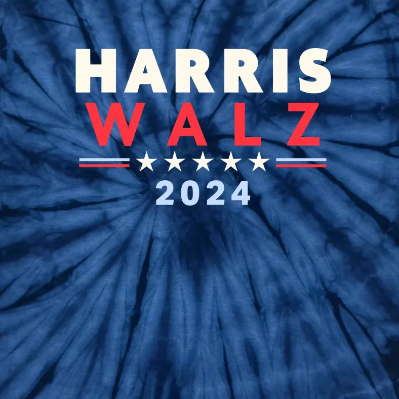 Harris Walz 2024 Election Tie-Dye T-Shirt