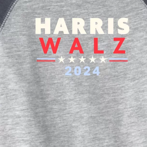 Harris Walz 2024 Election Toddler Fine Jersey T-Shirt