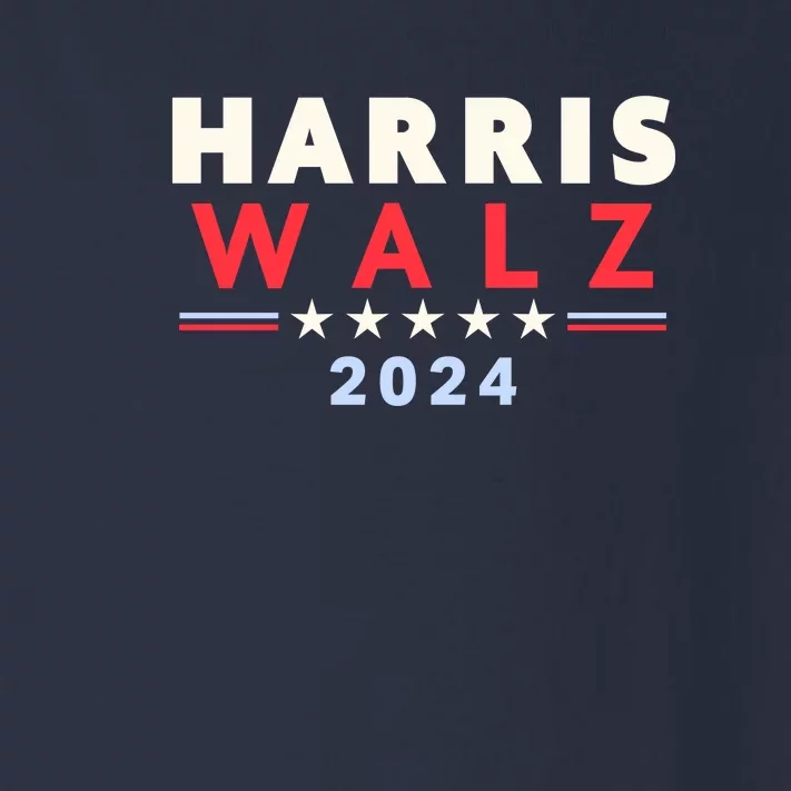 Harris Walz 2024 Election Toddler Long Sleeve Shirt