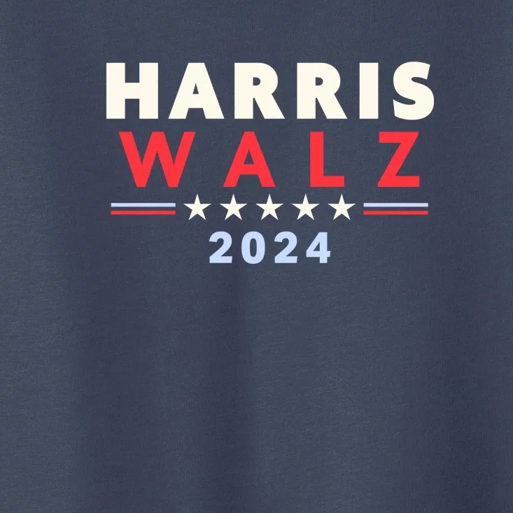 Harris Walz 2024 Election Toddler T-Shirt