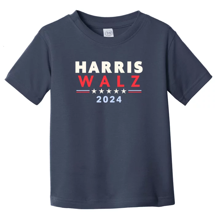 Harris Walz 2024 Election Toddler T-Shirt