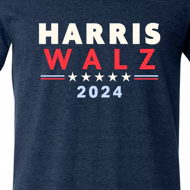 Harris Walz 2024 Election V-Neck T-Shirt