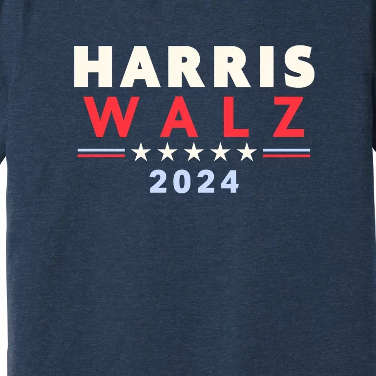 Harris Walz 2024 Election Premium T-Shirt