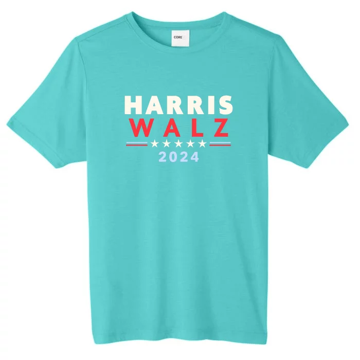 Harris Walz 2024 Election ChromaSoft Performance T-Shirt