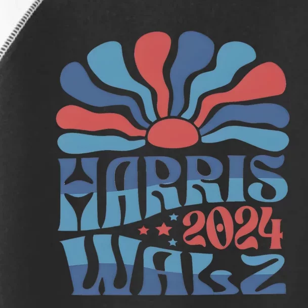 Harris Waltz 2024 Kamala Harris 2024 Timwalz 2024 Toddler Fine Jersey T-Shirt