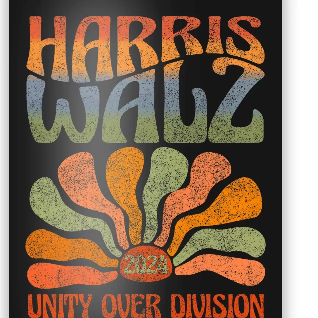 Harris Waltz 2024 Unity Over Division Harris Waltz 2024 Over Poster