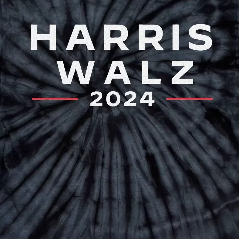 Harris Walz 2024 President Vp Election Ticket Tie-Dye T-Shirt