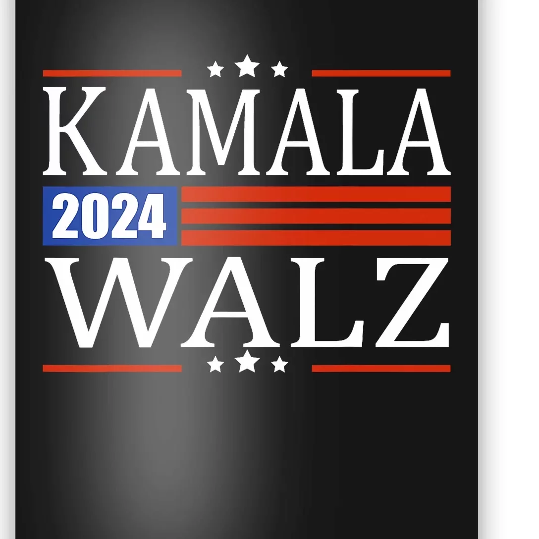 Harris Waltz 2024  Kamala Harris Tim Waltz 2024 Poster