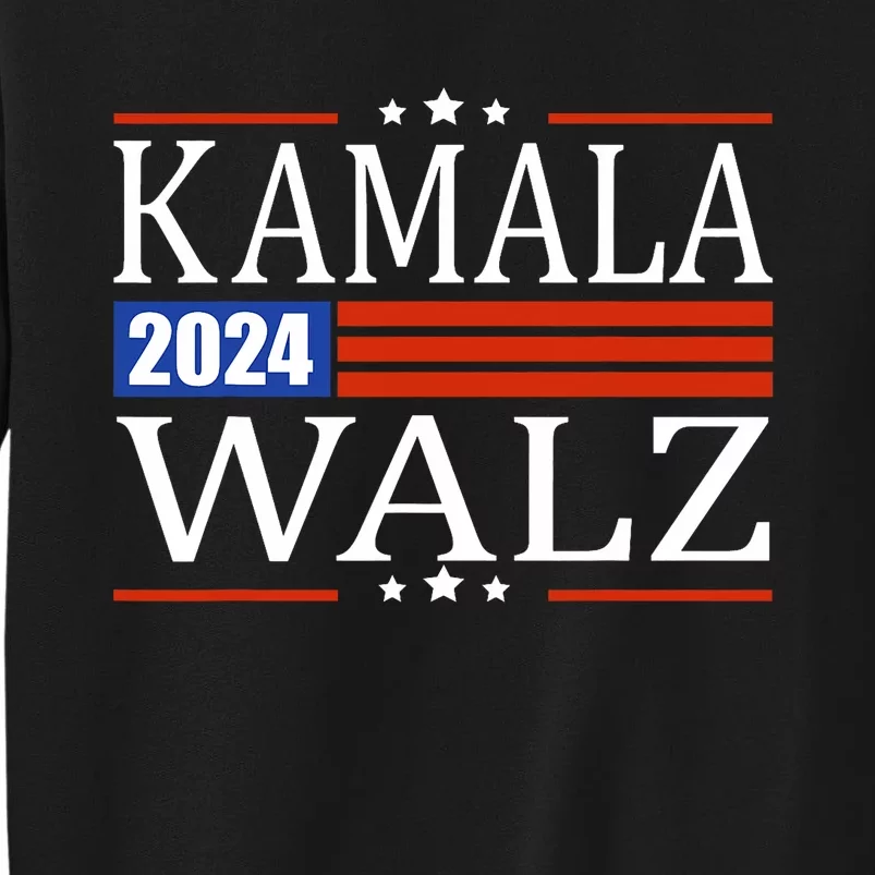 Harris Waltz 2024  Kamala Harris Tim Waltz 2024 Tall Sweatshirt