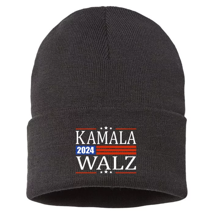 Harris Waltz 2024  Kamala Harris Tim Waltz 2024 Sustainable Knit Beanie