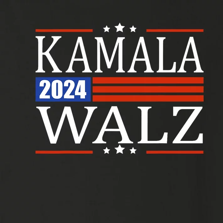 Harris Waltz 2024  Kamala Harris Tim Waltz 2024 Toddler Long Sleeve Shirt