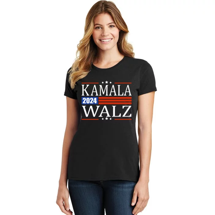 Harris Waltz 2024  Kamala Harris Tim Waltz 2024 Women's T-Shirt