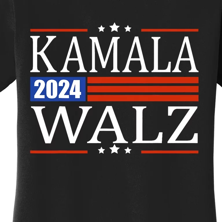 Harris Waltz 2024  Kamala Harris Tim Waltz 2024 Women's T-Shirt