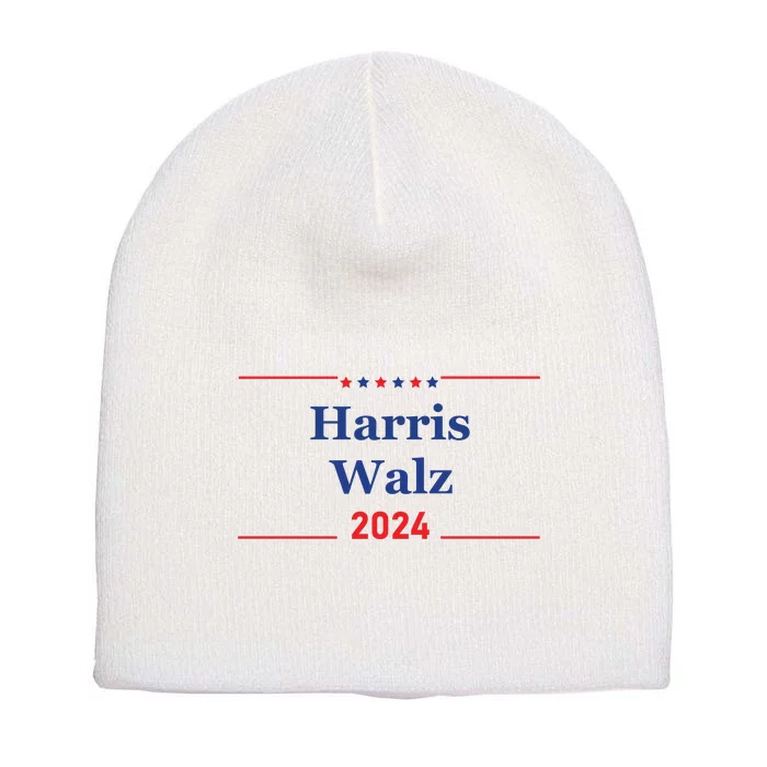 Harris Walz 2024 Election Short Acrylic Beanie