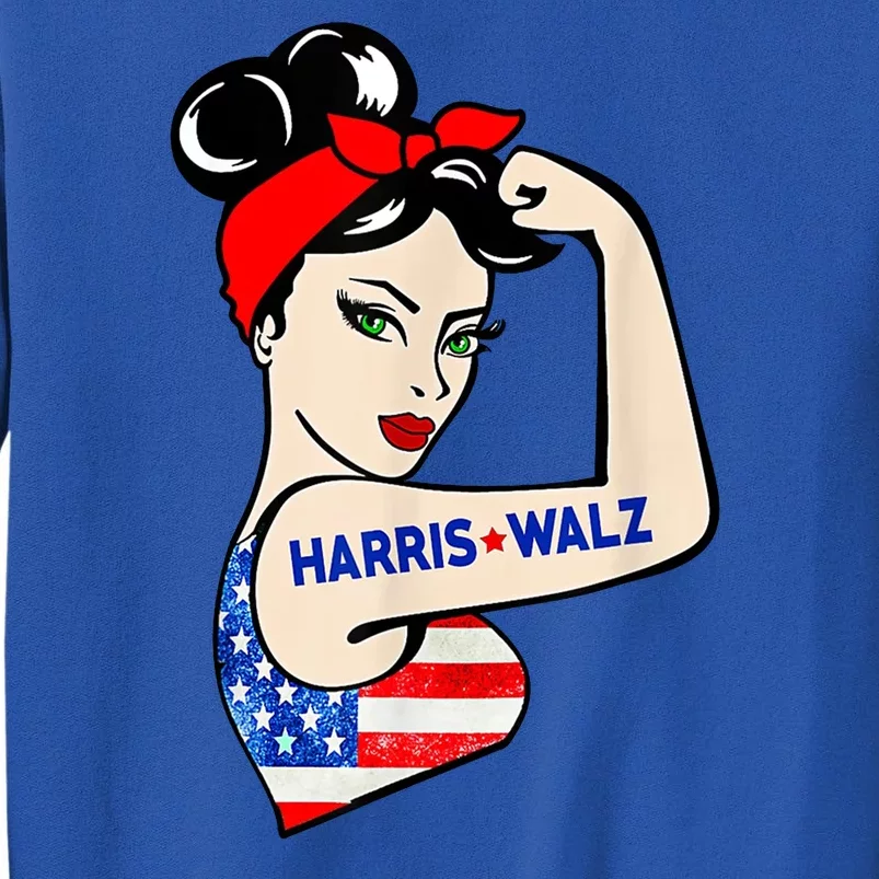 Harris Waltz 2024 Female Strong Usa Election Sweatshirt