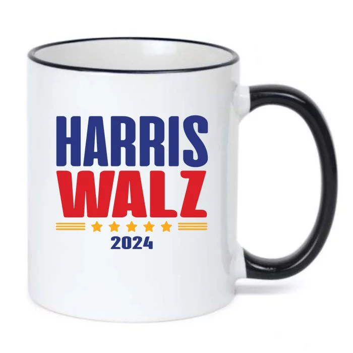 Harris Walz 2024 Black Color Changing Mug