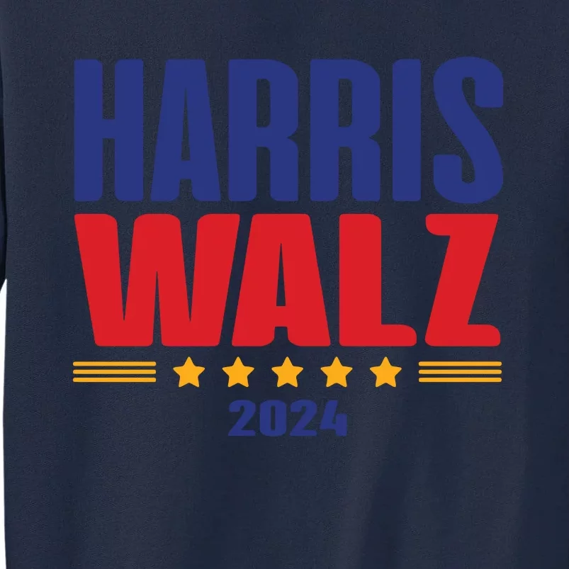 Harris Walz 2024 Tall Sweatshirt