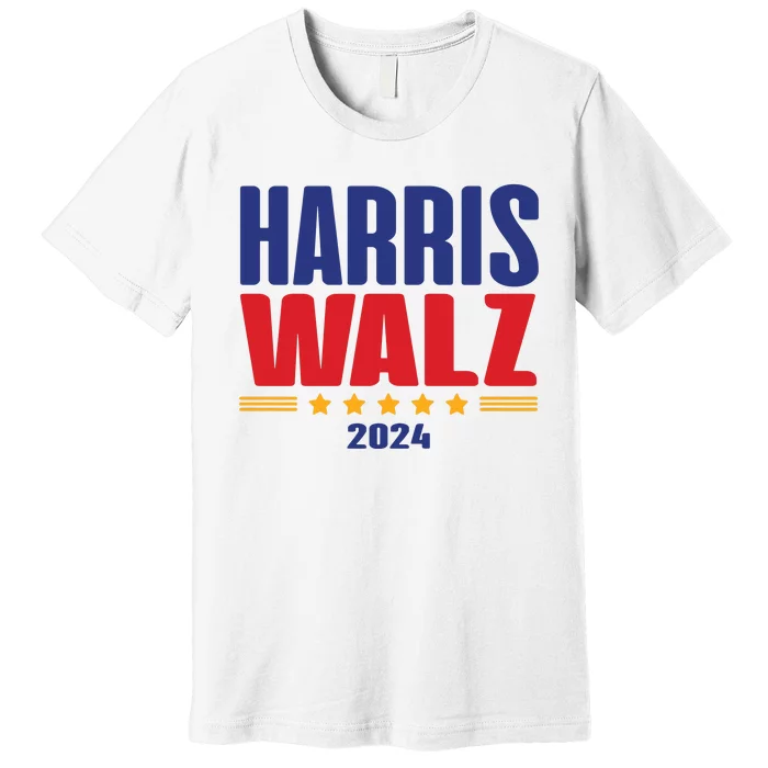 Harris Walz 2024 Premium T-Shirt