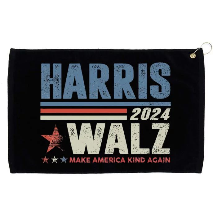 Harris Waltz 2024 Election Kamala Harris Tim Waltz 2024 Grommeted Golf Towel