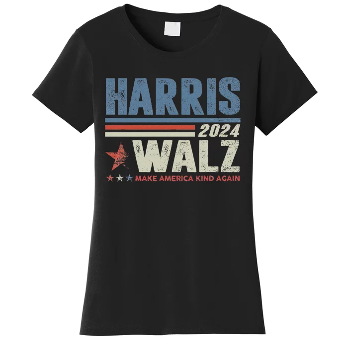 Harris Waltz 2024 Election Kamala Harris Tim Waltz 2024 Women's T-Shirt