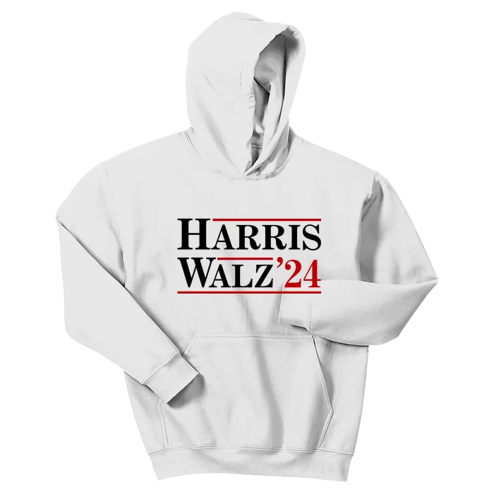 Harris Waltz 2024 Election Kamala Harris Tim Waltz 2024 Kids Hoodie