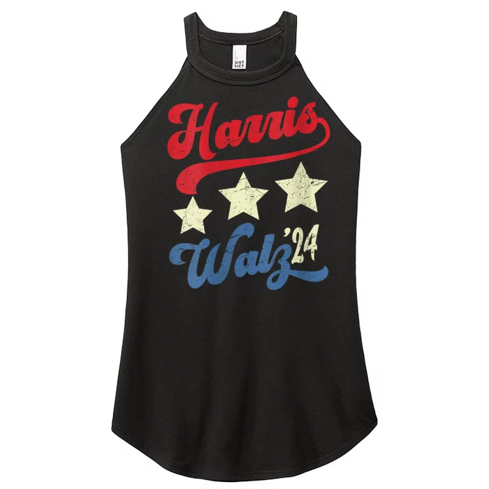 Harris Walz 2024 Election Kamala Harris Tim Waltz 2024 Women’s Perfect Tri Rocker Tank