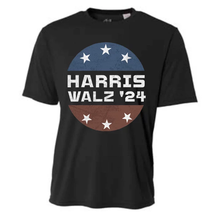 Harris Walz 2024 Campaign For President Patriotic Kamala Cooling Performance Crew T-Shirt