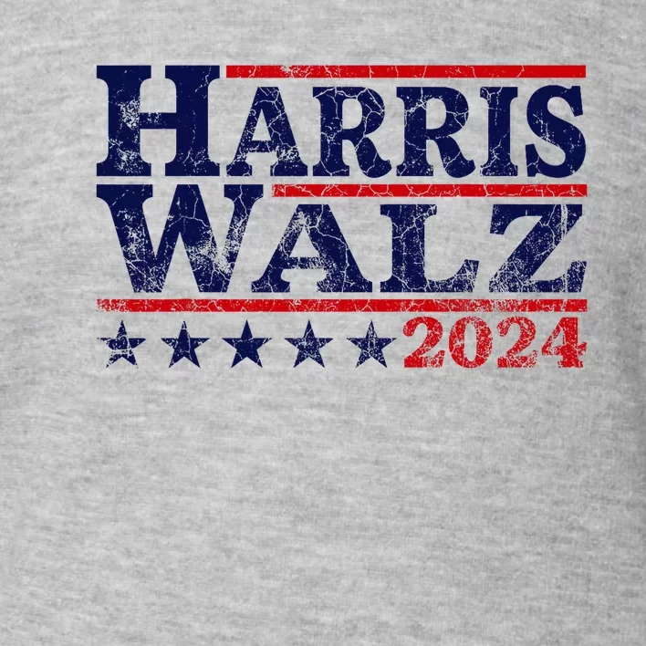 Harris Waltz 2024 Election Kamala Harris Tim Waltz 2024 Toddler Sweatshirt