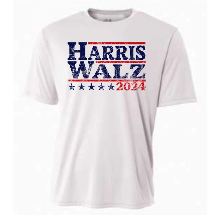 Harris Waltz 2024 Election Kamala Harris Tim Waltz 2024 Cooling Performance Crew T-Shirt