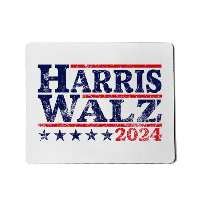 Harris Waltz 2024 Election Kamala Harris Tim Waltz 2024 Mousepad