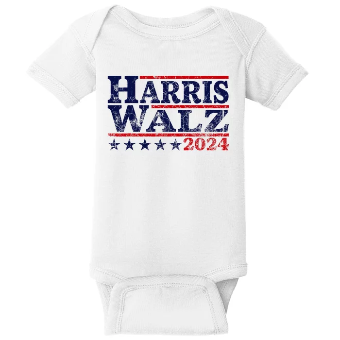 Harris Waltz 2024 Election Kamala Harris Tim Waltz 2024 Baby Bodysuit