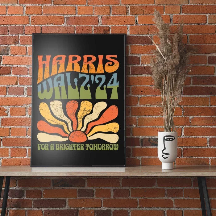 Harris Waltz 2024 Election Kamala Harris Tim Waltz 2024 Poster