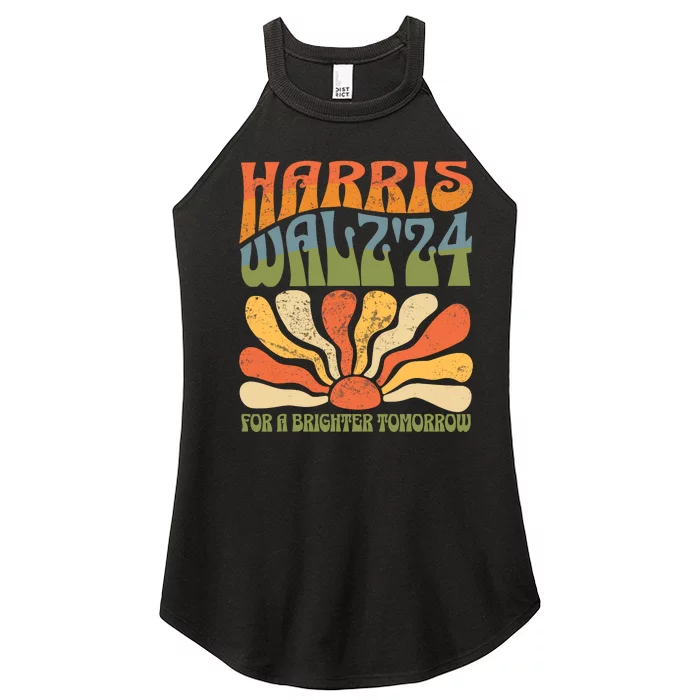 Harris Waltz 2024 Election Kamala Harris Tim Waltz 2024 Women’s Perfect Tri Rocker Tank