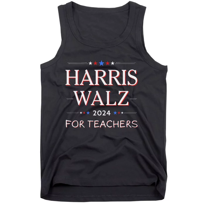 Harris Walz 2024 For Teachers Tank Top