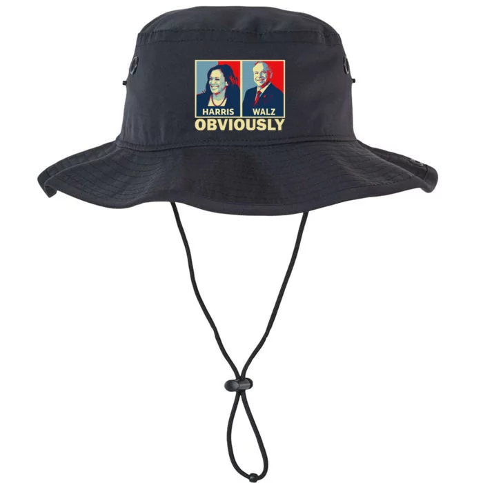 Harris Waltz 2024 Obviously Tim Walz Kamala Harris 2024 Legacy Cool Fit Booney Bucket Hat