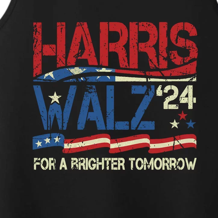 Harris Waltz 2024 For A Brighter Tomorrow Election 2024 Performance Tank