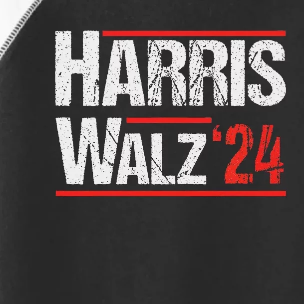 Harris Walz 24 Harris Waltz Campaign Democrat Supporters Toddler Fine Jersey T-Shirt